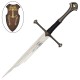 ISILDUR AND ELENDIL'S NARSIL BROKEN SWORD, A shattered legend, preserved in steel